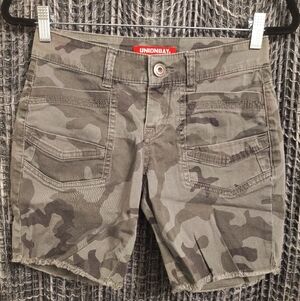 UNIONBAY Women's Camouflage Cargo Shorts